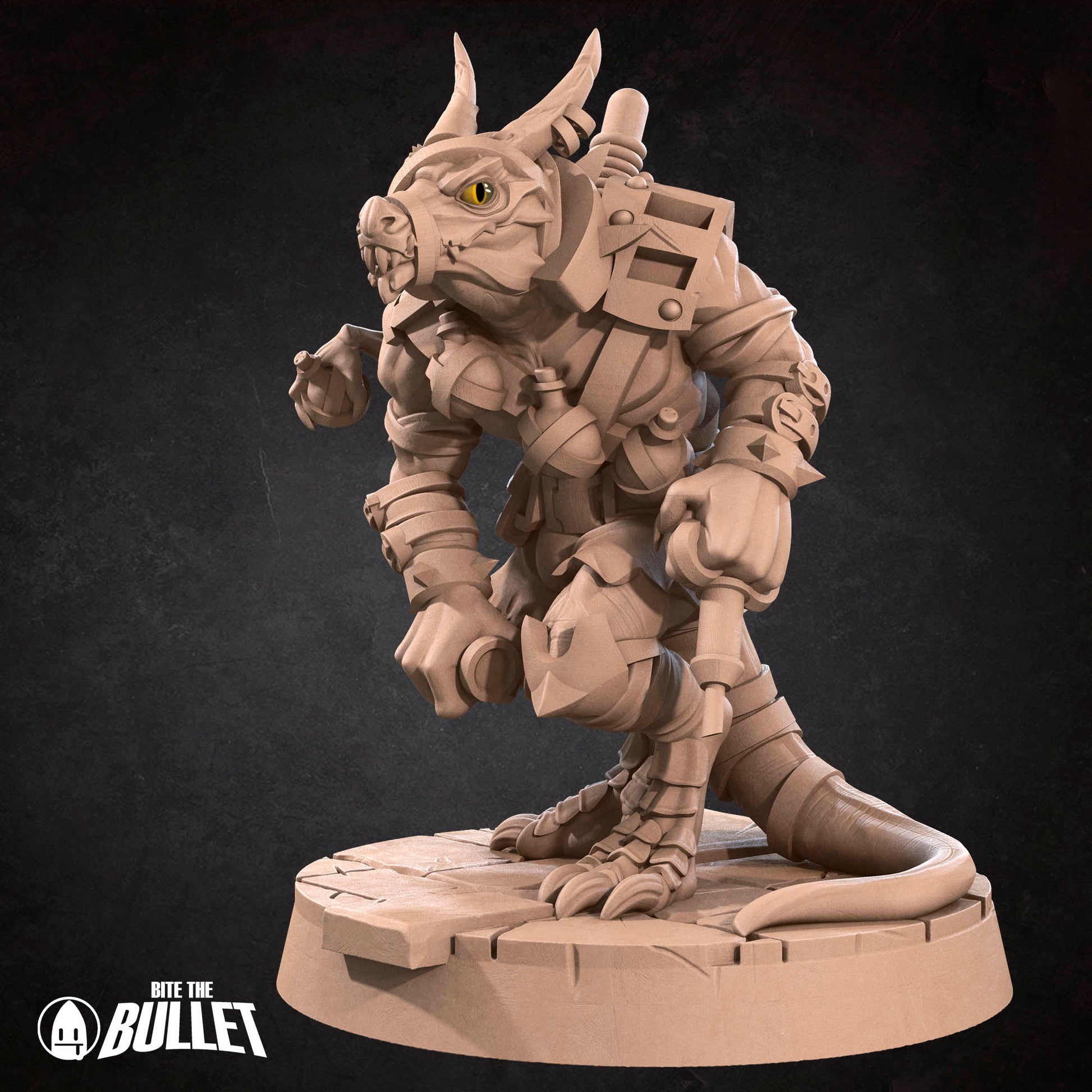 Kobold Alchemist | Bite the Bullet | Kobolds D&D | RESIN | Fantasy | DnD | RPG | Tabletop | Gaming Miniatures | Character Model