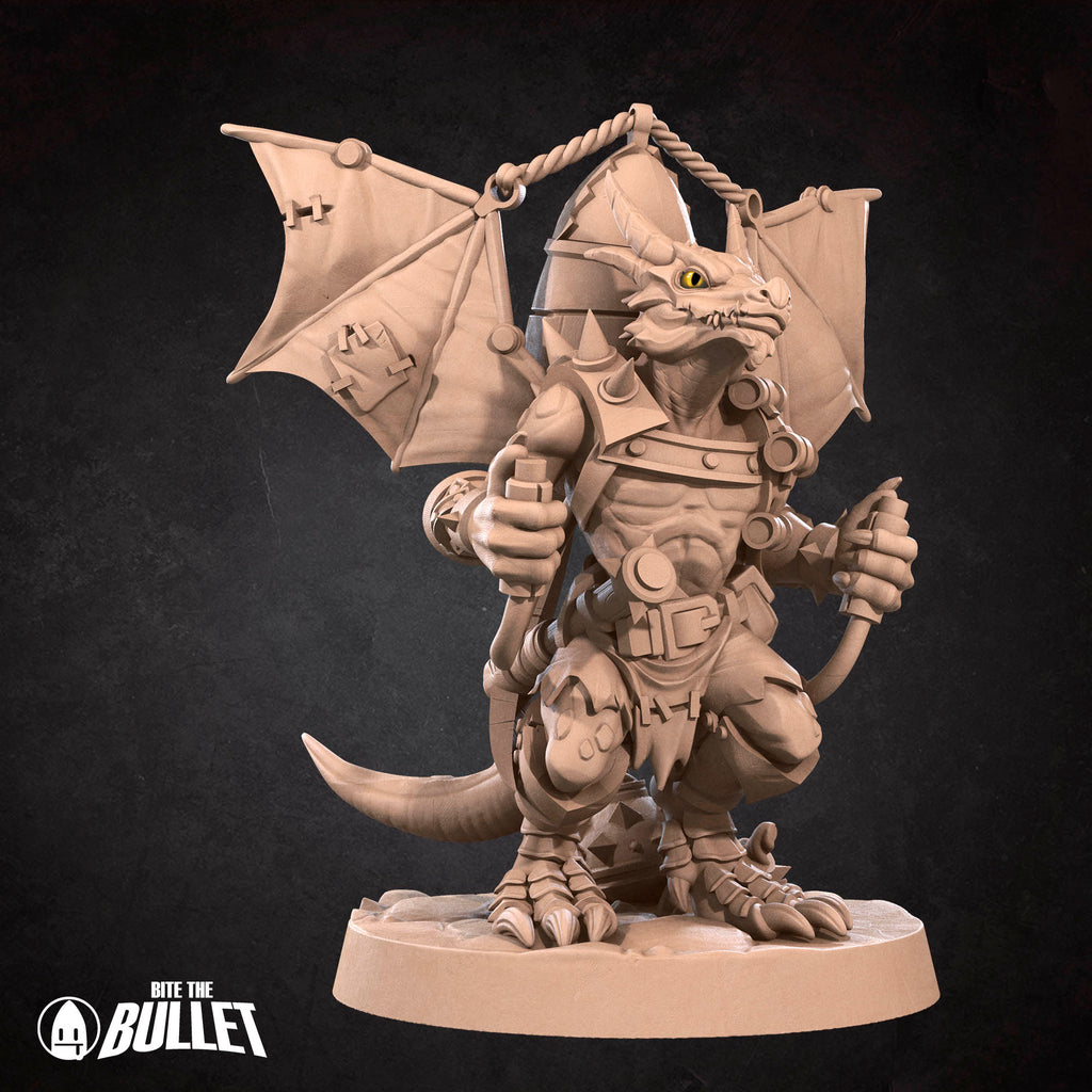 Kobold Artificer | Bite the Bullet | Kobolds D&D | RESIN | Fantasy | DnD | RPG | Tabletop | Gaming Miniatures | Character Model