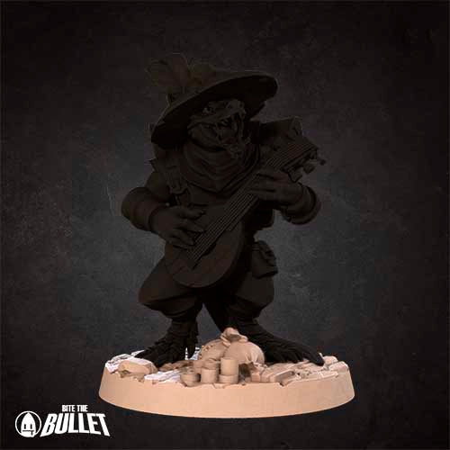 Kobold Bard | Bite the Bullet | Kobolds D&D | RESIN | Fantasy | DnD | RPG | Tabletop | Gaming Miniatures | Character Model