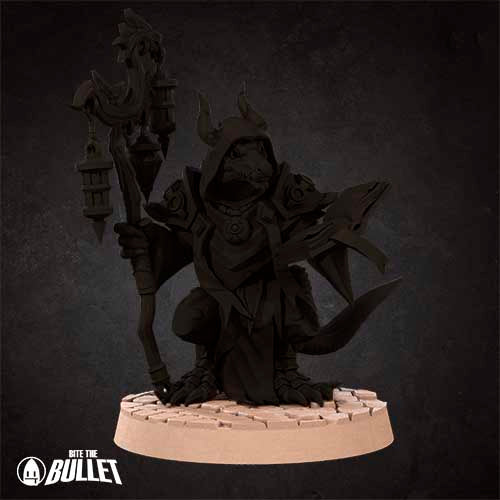 Kobold Cleric | Bite the Bullet | Kobolds D&D | RESIN | Fantasy | DnD | RPG | Tabletop | Gaming Miniatures | Character Model