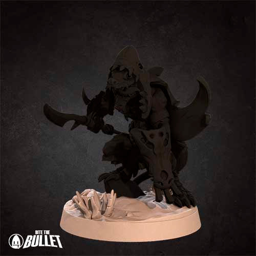 Kobold Fighter | Bite the Bullet | Kobolds D&D | RESIN | Fantasy | DnD | RPG | Tabletop | Gaming Miniatures | Character Model