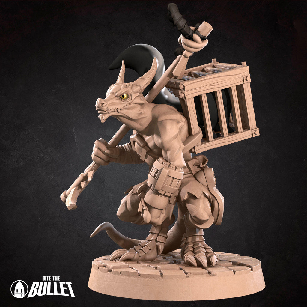 Kobold Inventor | Bite the Bullet | Kobolds D&D | RESIN | Fantasy | DnD | RPG | Tabletop | Gaming Miniatures | Character Model