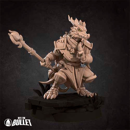 Kobold Monk | Bite the Bullet | Kobolds D&D | RESIN | Fantasy | DnD | RPG | Tabletop | Gaming Miniatures | Character Model