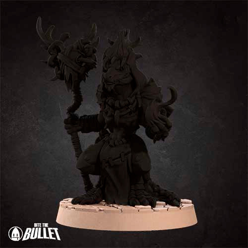 Kobold Warlock | Bite the Bullet | Kobolds D&D | RESIN | Fantasy | DnD | RPG | Tabletop | Gaming Miniatures | Character Model