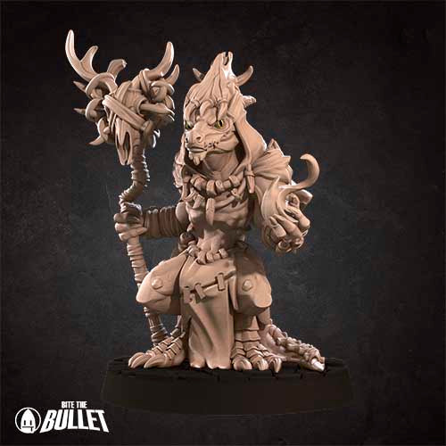 Kobold Warlock | Bite the Bullet | Kobolds D&D | RESIN | Fantasy | DnD | RPG | Tabletop | Gaming Miniatures | Character Model