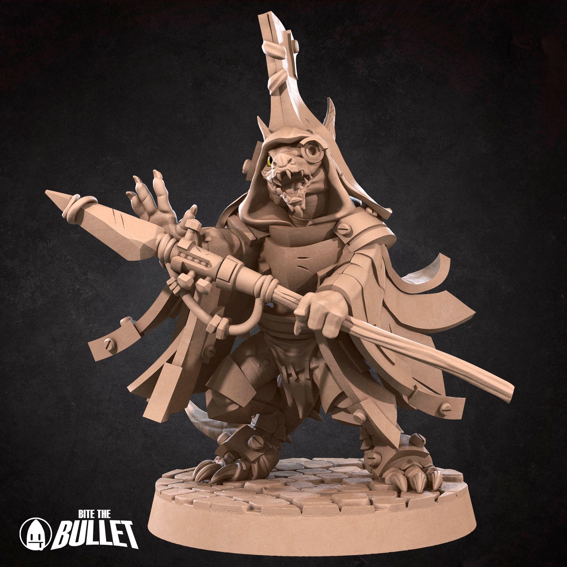 Kobold Wizard | Bite the Bullet | Kobolds D&D | RESIN | Fantasy | DnD | RPG | Tabletop | Gaming Miniatures | Character Model