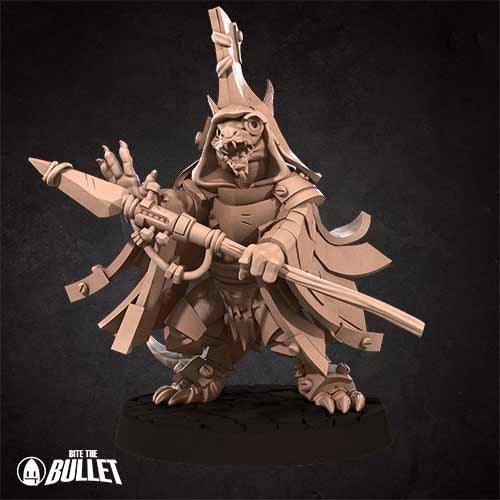 Kobold Wizard | Bite the Bullet | Kobolds D&D | RESIN | Fantasy | DnD | RPG | Tabletop | Gaming Miniatures | Character Model