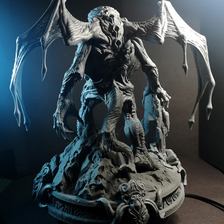 Cthulhu | Creatures of Cromsfall | RESIN | Fantasy | RPG | Tabletop | Gaming | Miniatures | Old Gods | Deep One | BBEG
