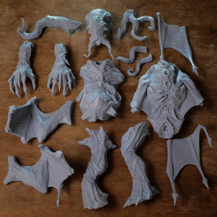 Cthulhu | Creatures of Cromsfall | RESIN | Fantasy | RPG | Tabletop | Gaming | Miniatures | Old Gods | Deep One | BBEG