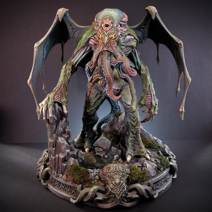 Cthulhu | Creatures of Cromsfall | RESIN | Fantasy | RPG | Tabletop | Gaming | Miniatures | Old Gods | Deep One | BBEG