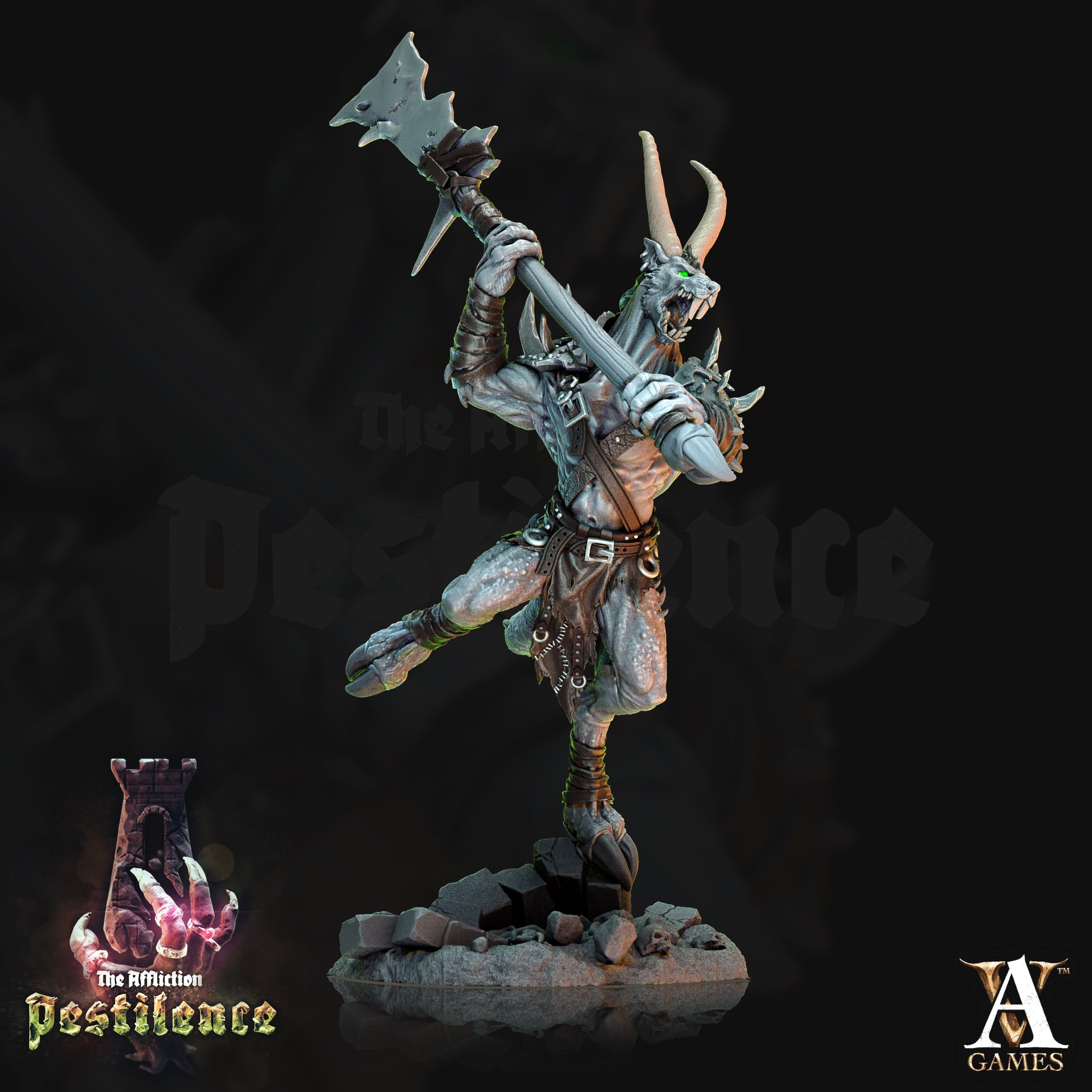 Blackfangs | Archvillain Games | The Affliction of Pestilence | RESIN | Horror | DnD | RPG | Tabletop | Miniatures | Pestilent Dream