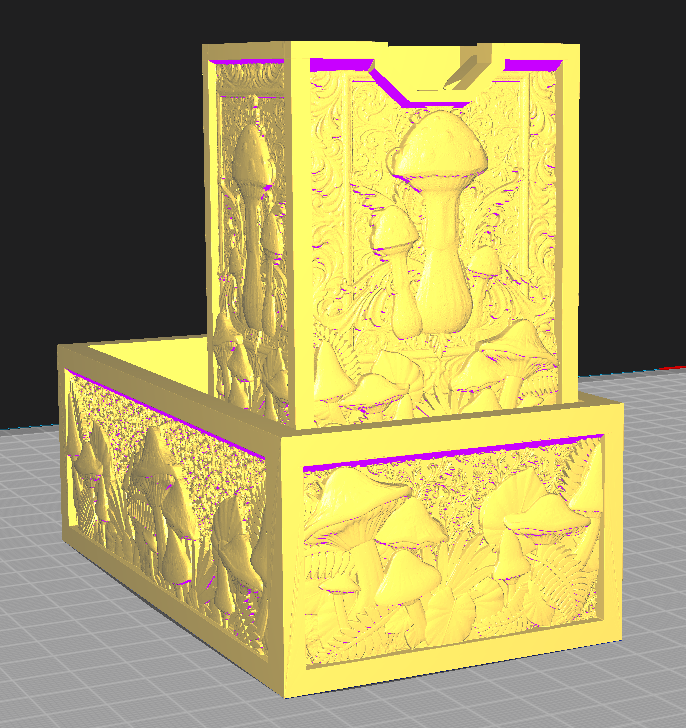 Mushroom Folding Dice Tower | Fates End |  Fantasy | DnD | RPG | Tabletop Roleplay Gaming | Gamer Gift | Myconid