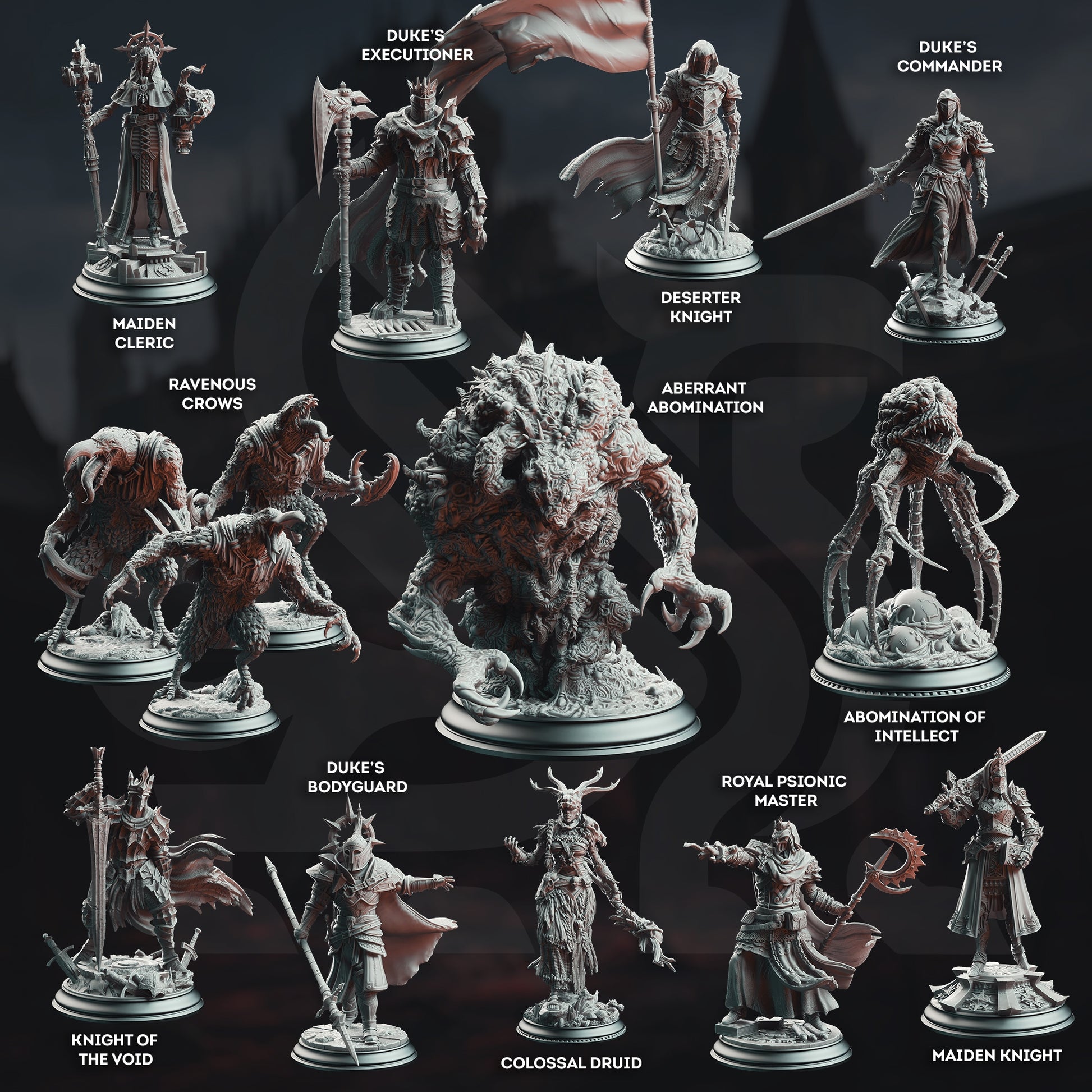 Amelie Saffron  | DM Stash | A Grim Fate | Fantasy | DnD | RPG | Tabletop | Gaming | Miniatures | Maiden Cleric | Character Model