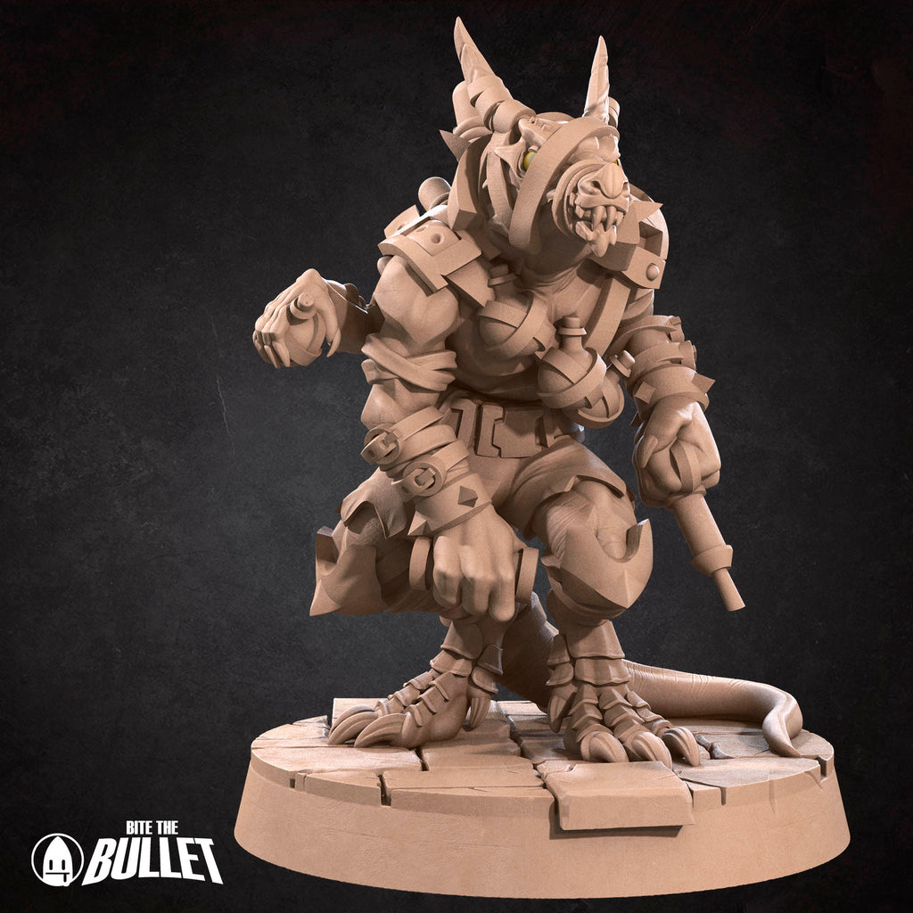Kobold Alchemist | Bite the Bullet | Kobolds D&D | RESIN | Fantasy | DnD | RPG | Tabletop | Gaming Miniatures | Character Model