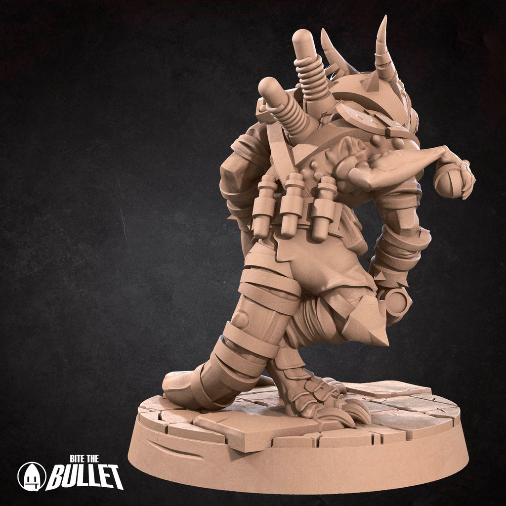 Kobold Alchemist | Bite the Bullet | Kobolds D&D | RESIN | Fantasy | DnD | RPG | Tabletop | Gaming Miniatures | Character Model