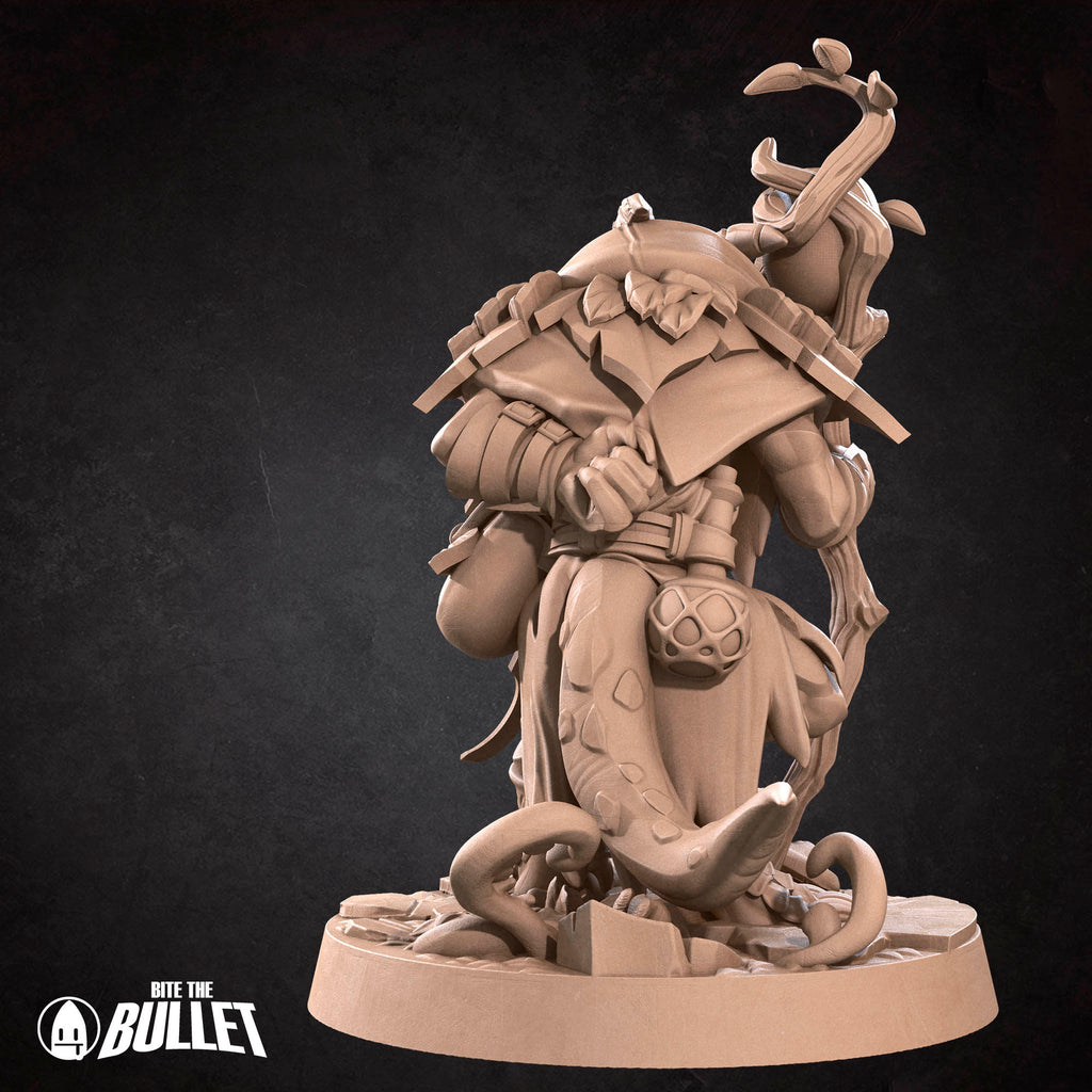 Kobold Druid | Bite the Bullet | Kobolds D&D | RESIN | Fantasy | DnD | RPG | Tabletop | Gaming Miniatures | Character Model