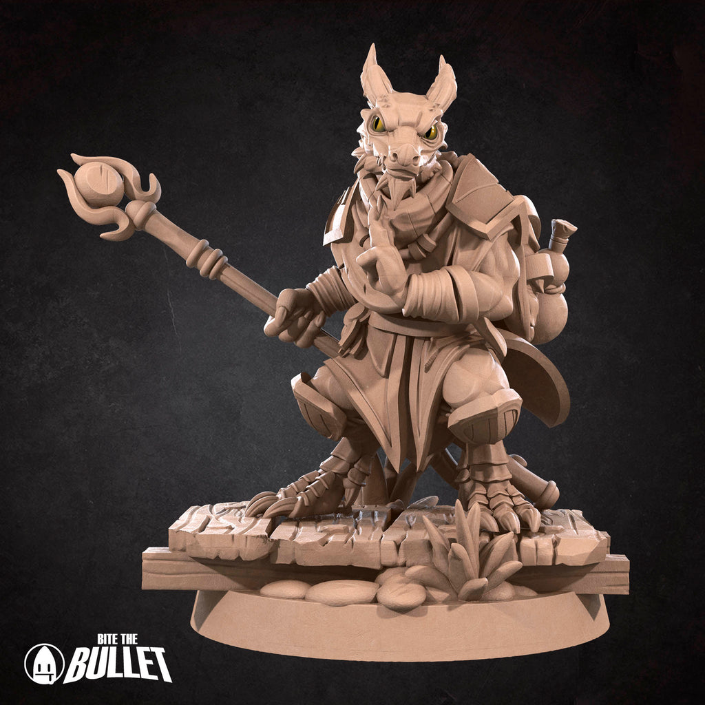 Kobold Monk | Bite the Bullet | Kobolds D&D | RESIN | Fantasy | DnD | RPG | Tabletop | Gaming Miniatures | Character Model