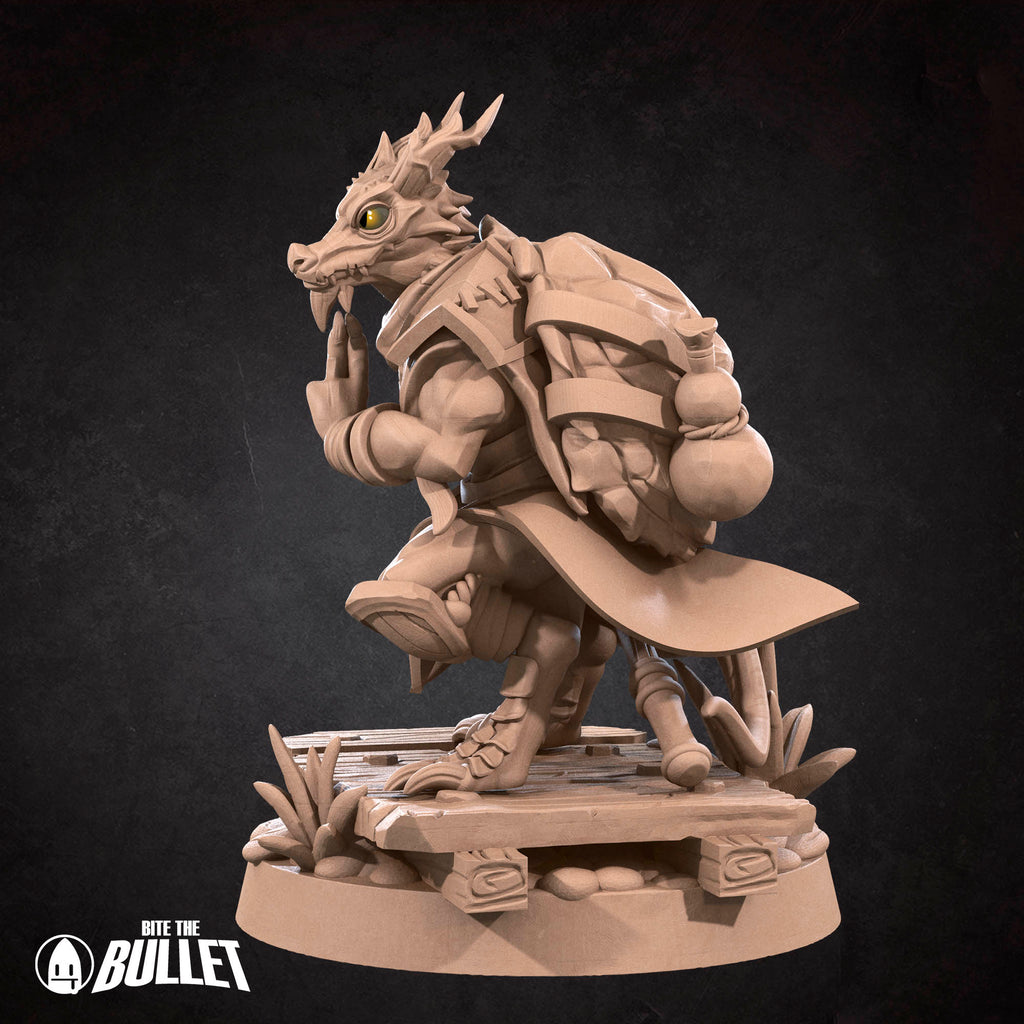 Kobold Monk | Bite the Bullet | Kobolds D&D | RESIN | Fantasy | DnD | RPG | Tabletop | Gaming Miniatures | Character Model