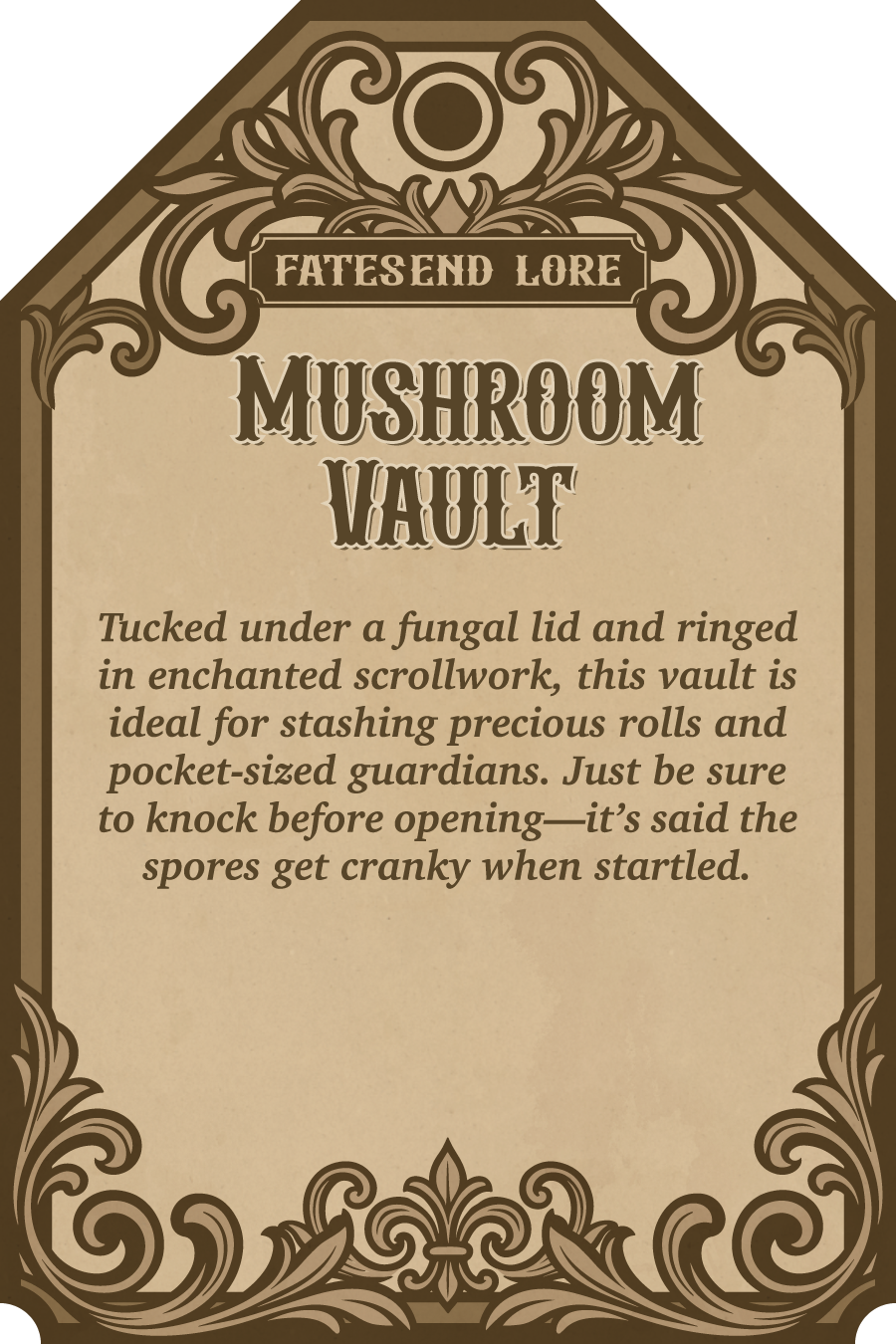 Mushroom Tankard - Can Holder Dice Tower and Dice Vault | Fates End | Roleplay Games | Gamer Gift | Tabletop Dice Roller