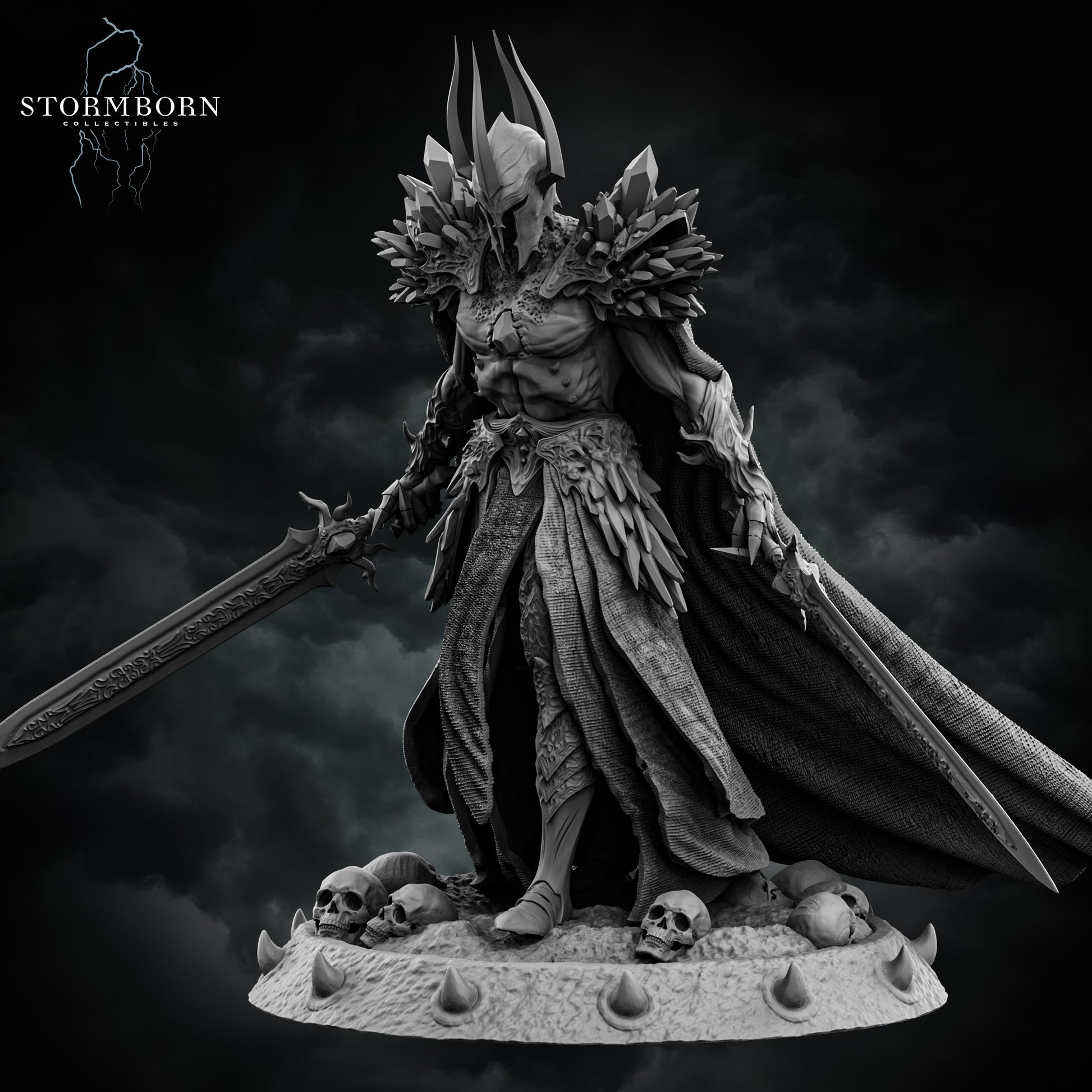 Malakar, Lord of the Death Realm | Stormborn Collectibles | RESIN | Fantasy | Beast Model | RPG | Gaming Miniatures | BBEG | Boss Fight