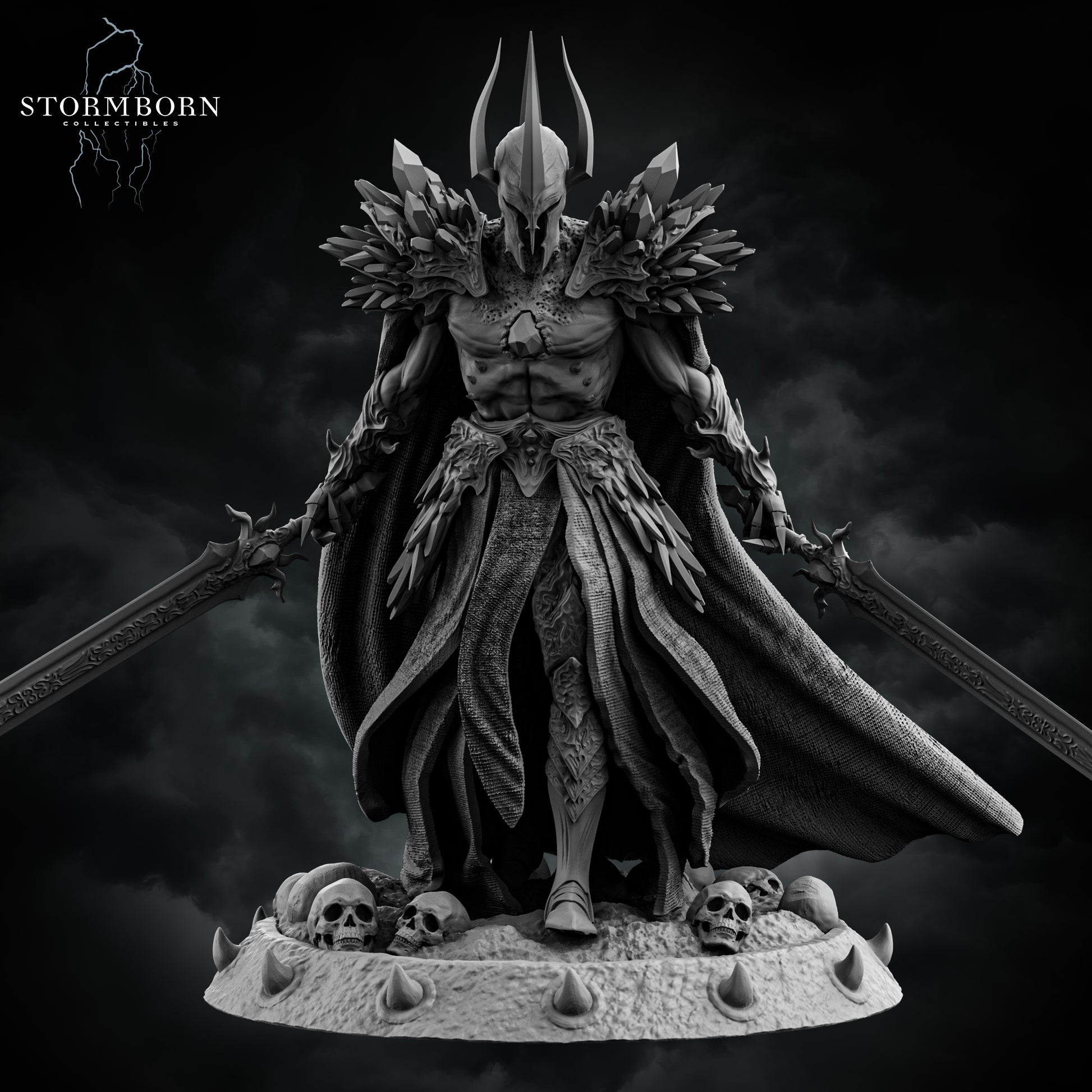 Malakar, Lord of the Death Realm | Stormborn Collectibles | RESIN | Fantasy | Beast Model | RPG | Gaming Miniatures | BBEG | Boss Fight
