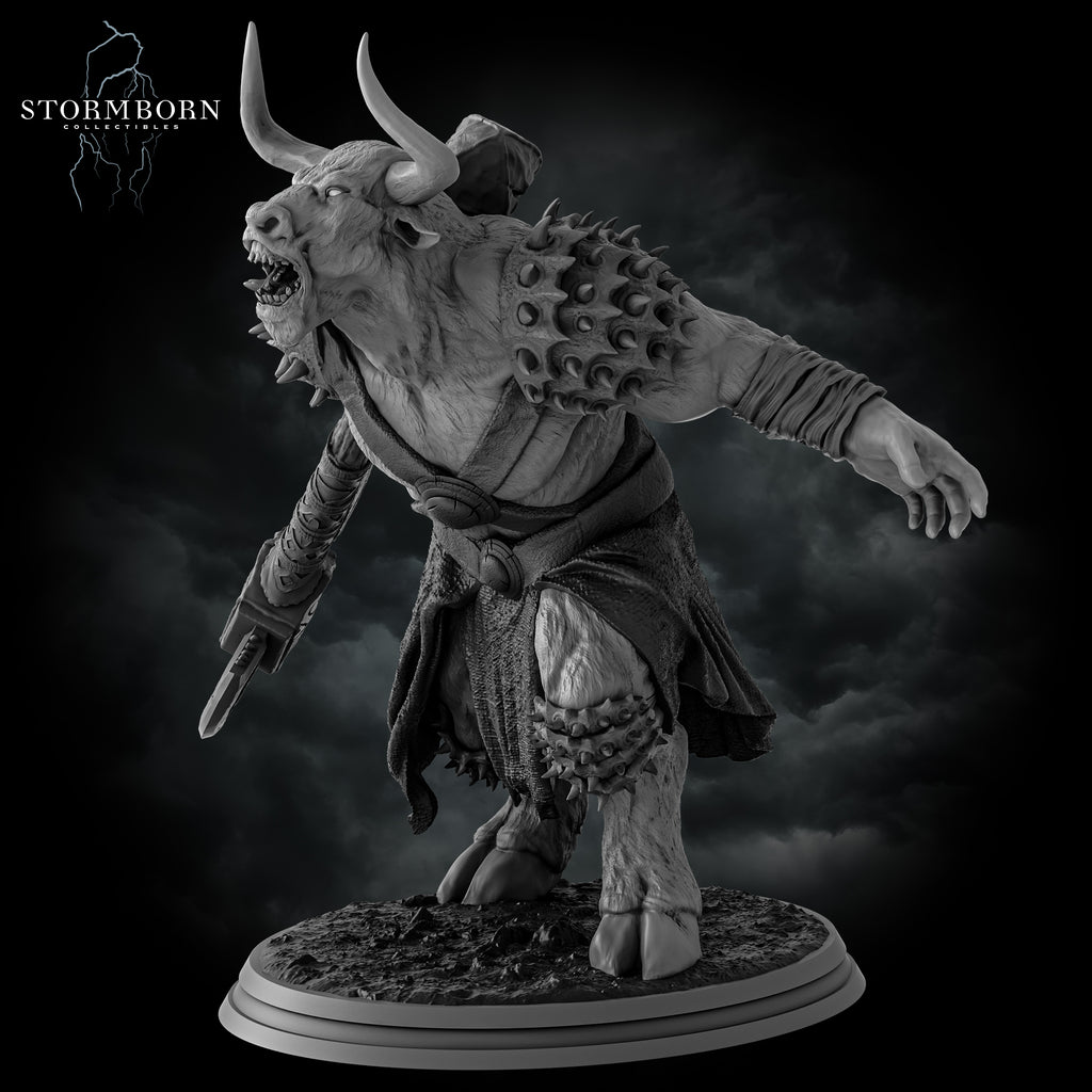 Minotaur | Stormborn Collectibles | RESIN | Fantasy | Beast Model | RPG | Gaming Miniatures | BBEG | Boss Fight