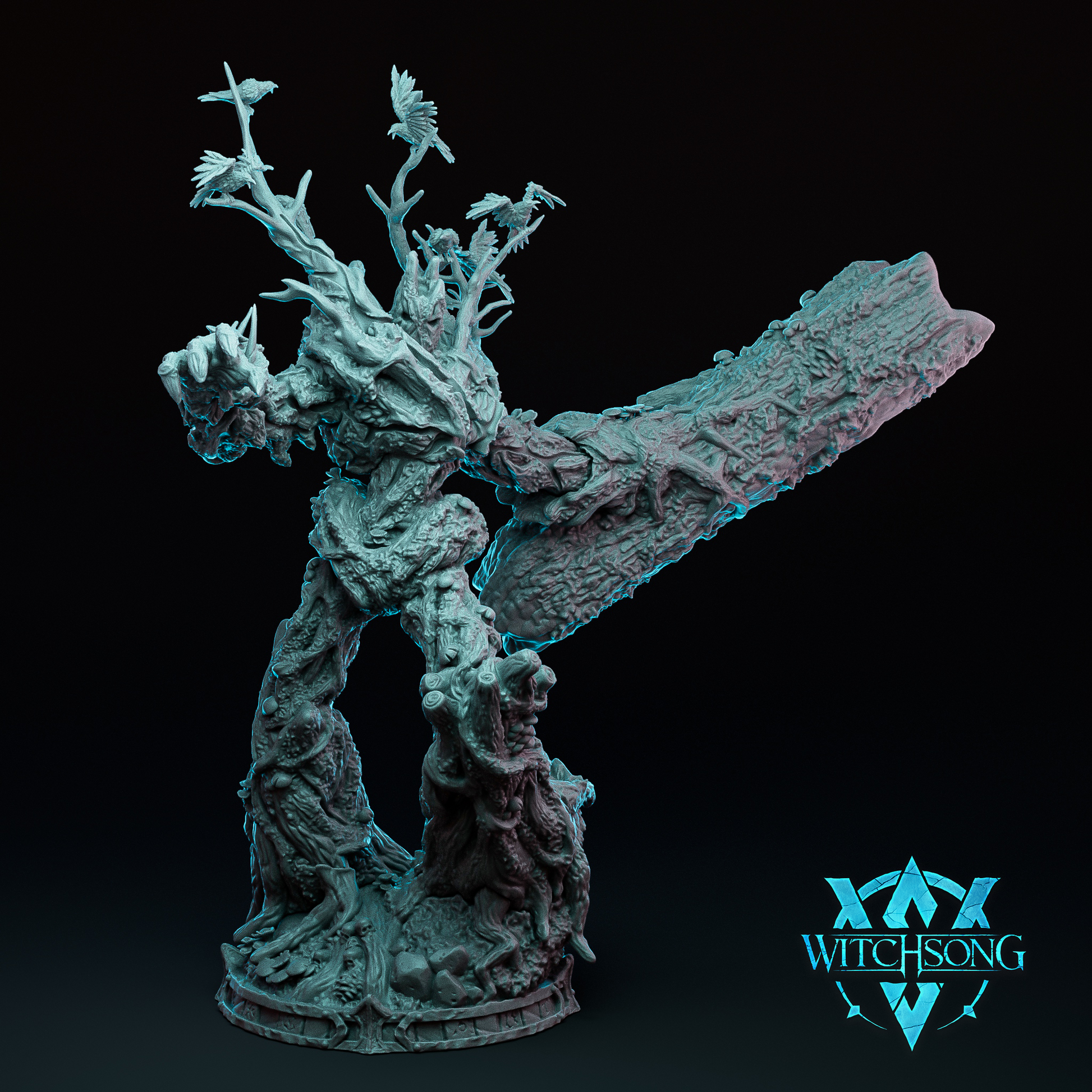 Mirewood | Witchsong | Fey | RESIN | Fantasy | Horror | RPG | Gaming Miniatures | Painting | Neutral | BBEG | Treant | Fey Woods