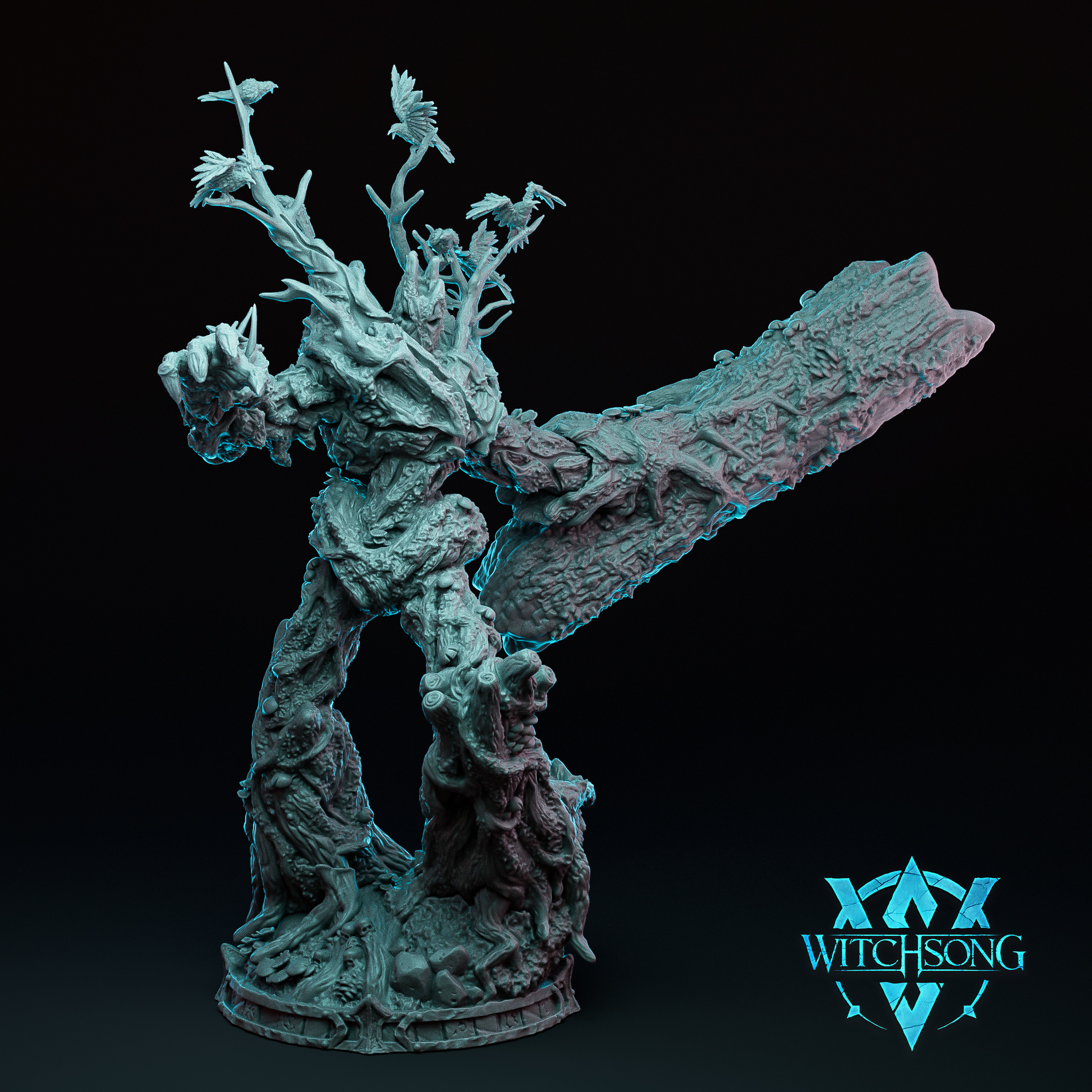 Mirewood | Witchsong | Fey | RESIN | Fantasy | Horror | RPG | Gaming Miniatures | Painting | Neutral | BBEG | Treant | Fey Woods