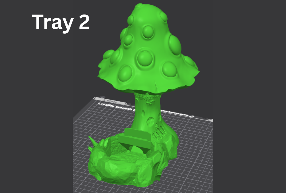 Mysterious Mushroom Dice Tower | Fates End |  Fantasy | DnD | RPG | Tabletop | Roleplay Gaming Miniatures | Dice Roller