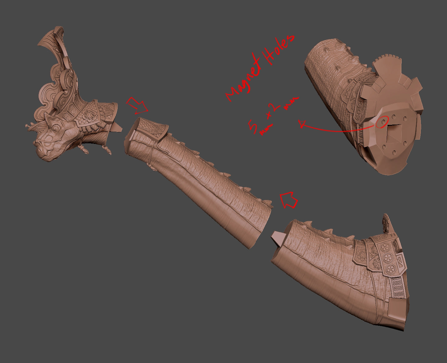 Primevilsaurus  | Dragon Trappers Lodge | Acolytes of The Primordials Pt 3 Army | RESIN | Fantasy | DnD | Tabletop | BBEG | Caravan