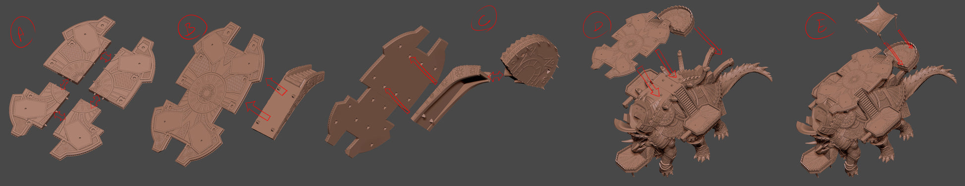 Primevilsaurus  | Dragon Trappers Lodge | Acolytes of The Primordials Pt 3 Army | RESIN | Fantasy | DnD | Tabletop | BBEG | Caravan