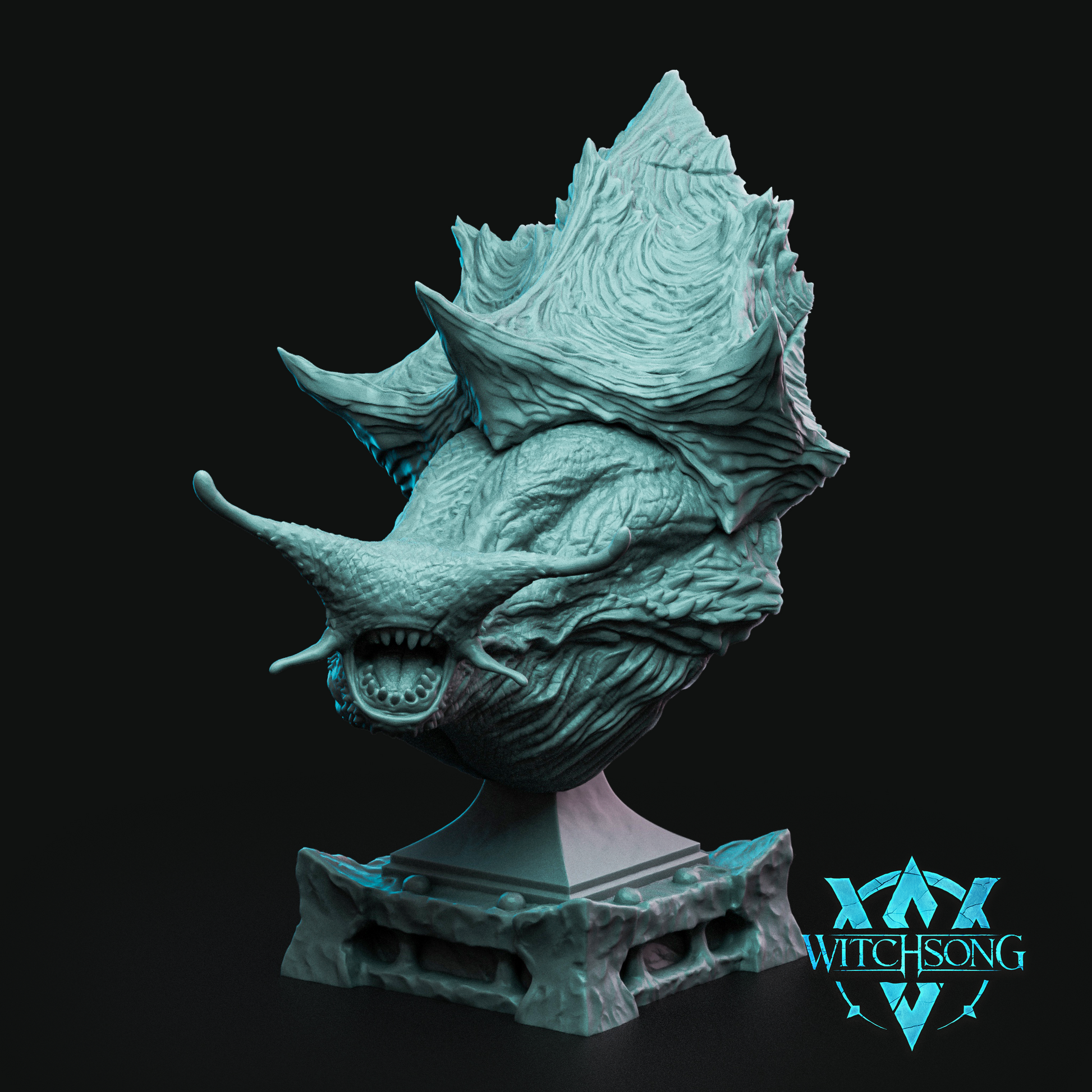 Slug, The Snail God | Witchsong | Flail snail | Fantasy | DnD | RPG | Tabletop | Gaming | Miniatures | Snail Monster | BBEG