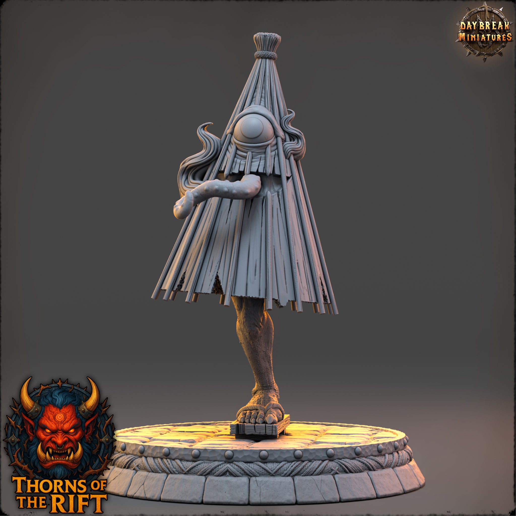 Tenkasai | Daybreak Miniatures | Thorns of the Rift | RESIN | Fantasy | Horror | Wargaming | RPG | Gaming | Character Model