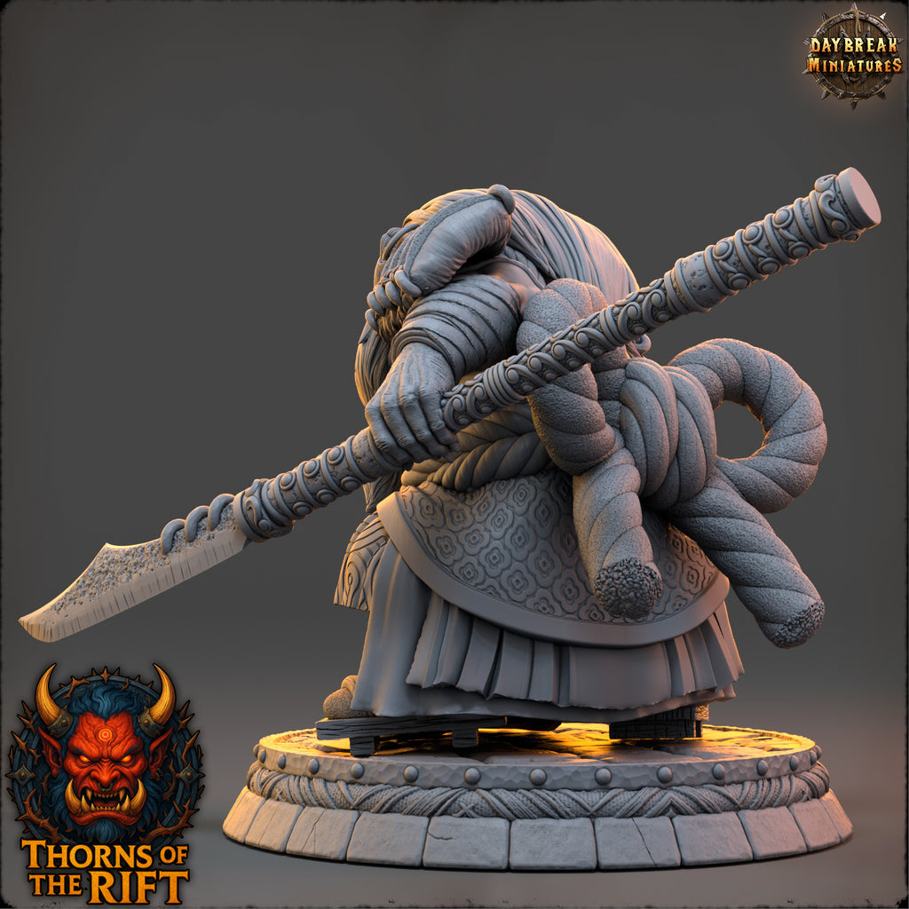 Tetsuyama | Daybreak Miniatures | Thorns of the Rift | RESIN | Fantasy | Horror | Wargaming | RPG | Gaming | Character Model