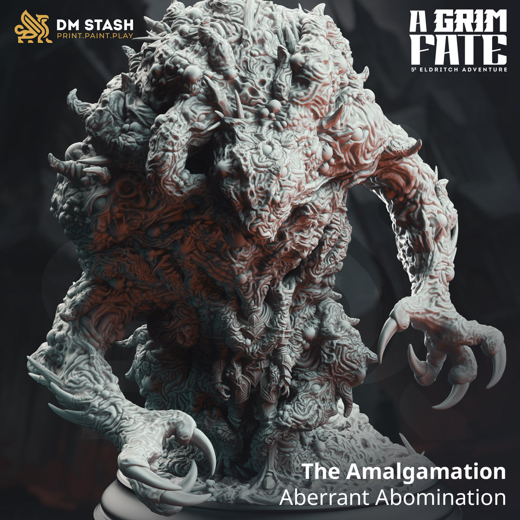 The Amalgamation | DM Stash | A Grim Fate | Fantasy | DnD | RPG | Tabletop | Gaming | Miniatures | Aberrant Abomination
