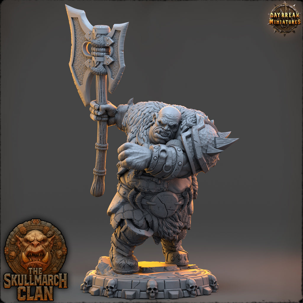 The Skullmarch Clan Set | Daybreak Miniatures | The Skullmarch Clan | RESIN | Fantasy | Horror | Wargaming | RPG | DnD | Gaming Miniature | Ogre