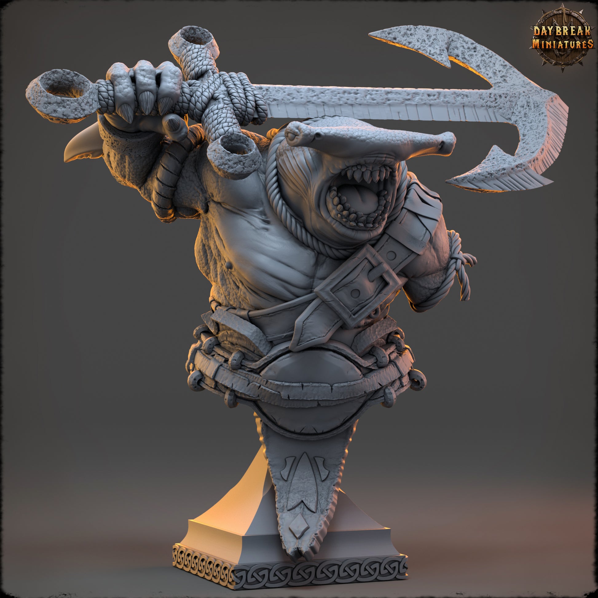 Yethra Coilblood | Daybreak Miniatures | Thorns of the Rift | RESIN | Fantasy | Horror | Wargaming | RPG | Gaming | Bust