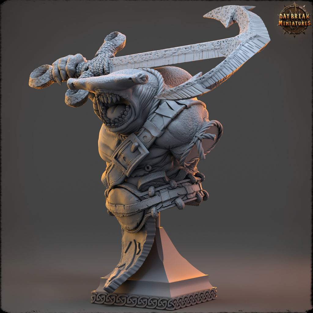 Yethra Coilblood | Daybreak Miniatures | Thorns of the Rift | RESIN | Fantasy | Horror | Wargaming | RPG | Gaming | Bust