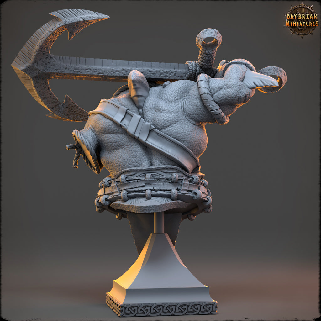 Yethra Coilblood | Daybreak Miniatures | Thorns of the Rift | RESIN | Fantasy | Horror | Wargaming | RPG | Gaming | Bust