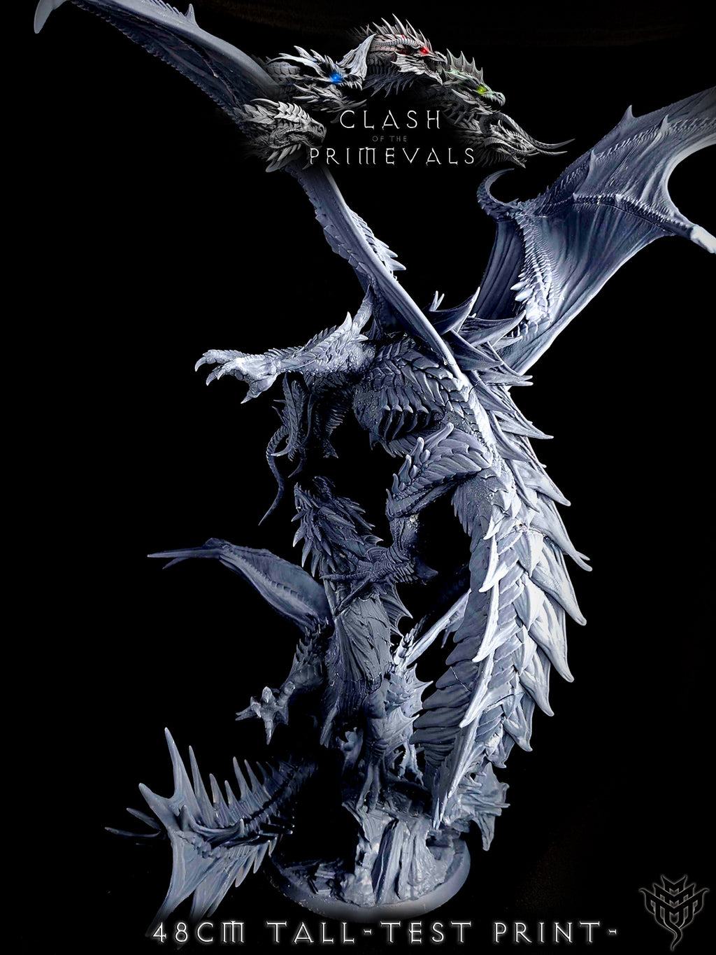 Elder Black Dragon vs Elder Green Dragon Fight Diorama | Mini Monster Mayhem | Elder Dragons | RESIN | Fantasy | Horror | Wargaming | RPG | Gaming | Elder Dragon