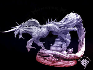 Wraithful Kirin | Mini Monster Mayhem | The Light Corrupt | RESIN | Fantasy | DnD | RPG | Tabletop | Gaming | Miniatures