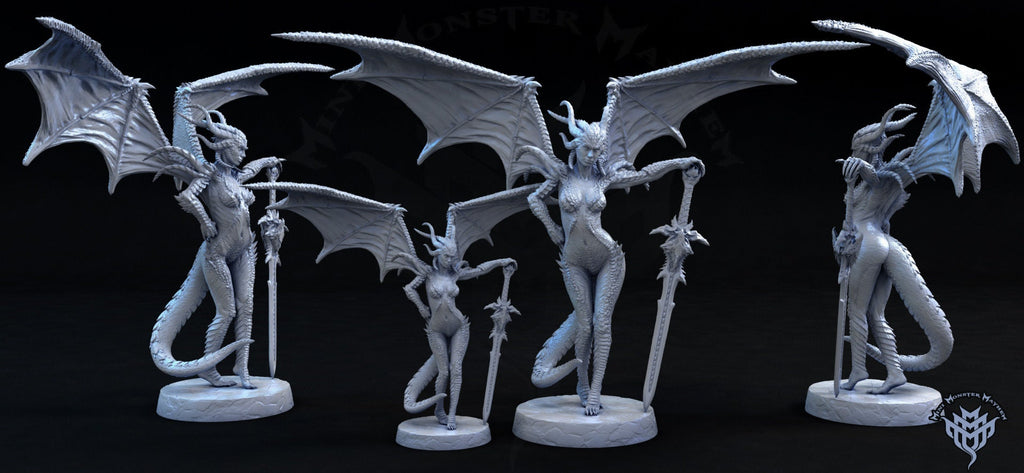 Queen of Chaos | Mini Monster Mayhem | Awaken the Beast Within | RESIN | Fantasy | DnD | RPG | Tabletop | Gaming | Miniatures