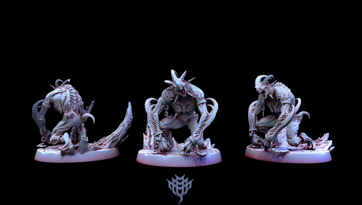 Scavangers | Mini Monster Mayhem | Harbingers of Cataclysm | RESIN | Fantasy | DnD | RPG | Tabletop | Gaming | Miniatures