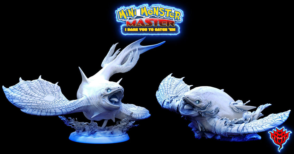 Primordial Orca  | Mini Monster Mayhem | Mini Monster Master | Fantasy | DnD | RPG | Tabletop Gaming Mini NPC | Monster | Gamer Gift