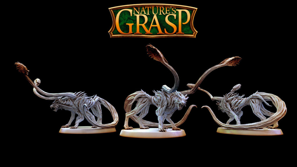 Root Displacer | Mini Monster Mayhem | Nature's Grasp | 3D Resin Print | Great for DnD or Pathfinder | Tabletop RPG Miniature