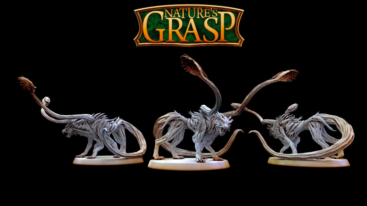Root Displacer | Mini Monster Mayhem | Nature's Grasp | 3D Resin Print | Great for DnD or Pathfinder | Tabletop RPG Miniature