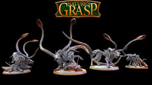 Root Displacer | Mini Monster Mayhem | Nature's Grasp | 3D Resin Print | Great for DnD or Pathfinder | Tabletop RPG Miniature