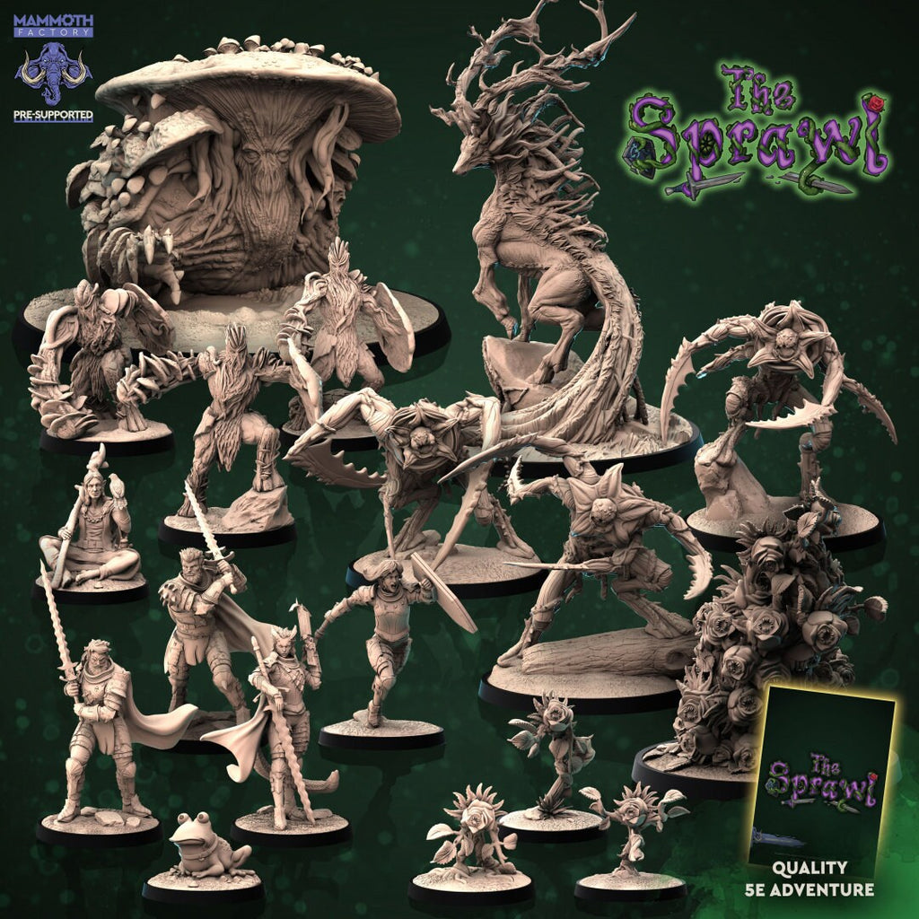 Oreshluma | Mammoth Factory | The Sprawl | RESIN | Fantasy | DnD | RPG | Tabletop | Gaming Miniatures | Boss