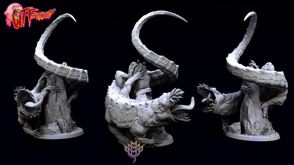 Chompilisk | Mini Monster Mayhem | WTF is That? | Fantasy | DnD | RPG | Tabletop | Gaming | Miniatures