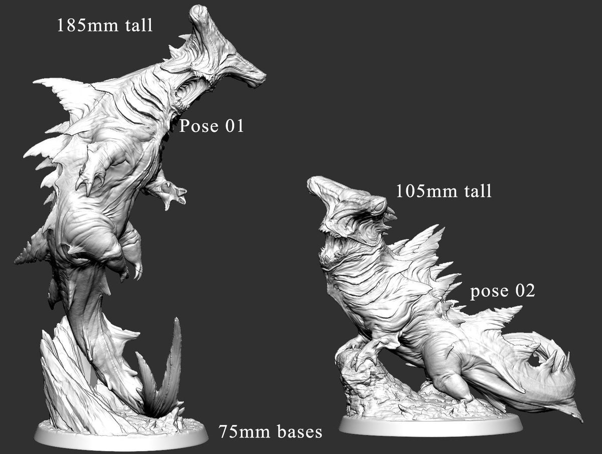 Maneater | Mini Monster Mayhem | WTF is That? | Fantasy | DnD | RPG | Tabletop | Gaming | Miniatures